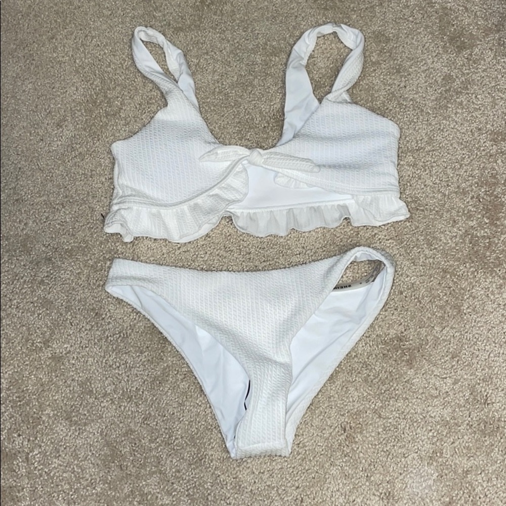 White two piece